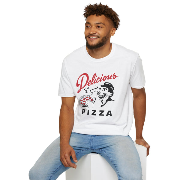 BLACK FRIDAY ONE OFF: Delicious Pizza T Shirt SMALL | 40% OFF