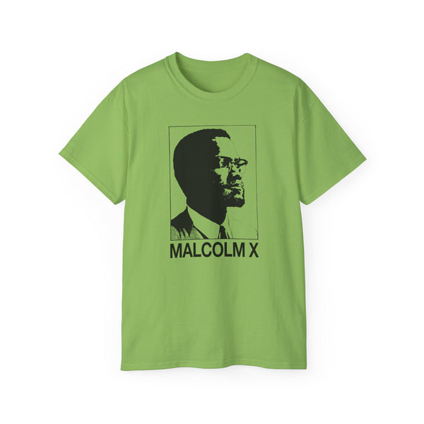 Malcolm X T Shirt Heavyweight