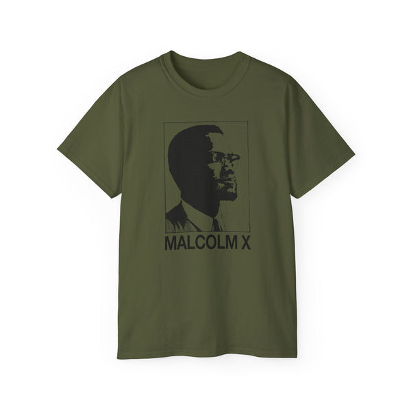 Malcolm X T Shirt Heavyweight