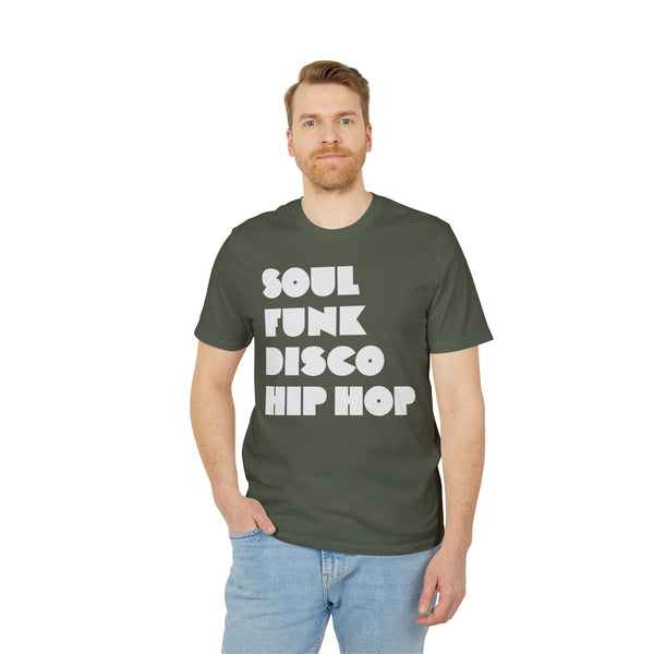 Soul Funk Disco Hip Hop T Shirt (Premium Organic)