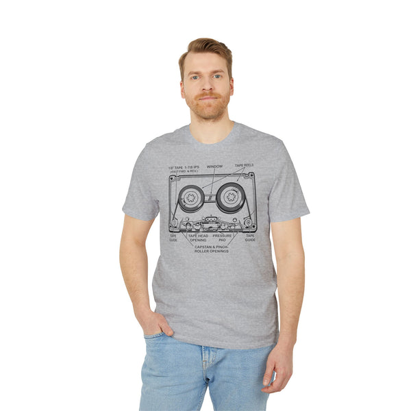 How It Works: Cassette Tape T Shirt (Premium Organic)