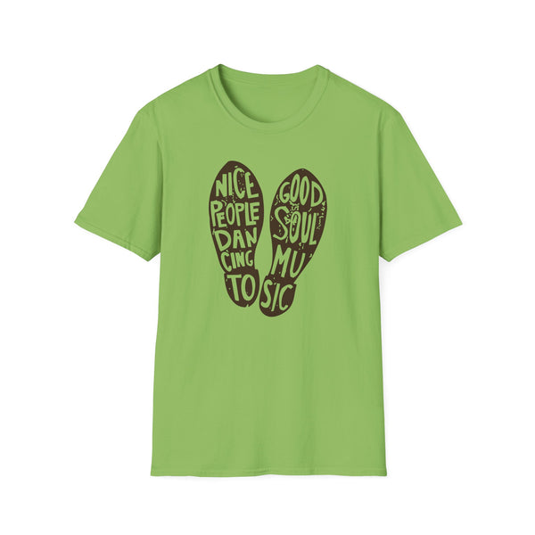 Nice People Dancing To Good Soul Music T Shirt Standard Weight | SoulTees.co.uk