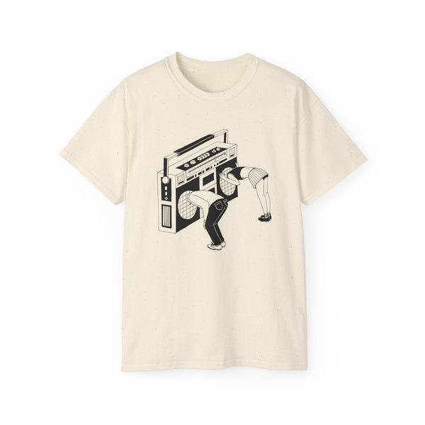 Ghetto Blaster T Shirt (Heavyweight)