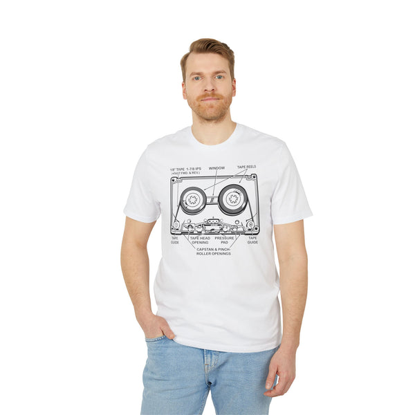 How It Works: Cassette Tape T Shirt (Premium Organic)