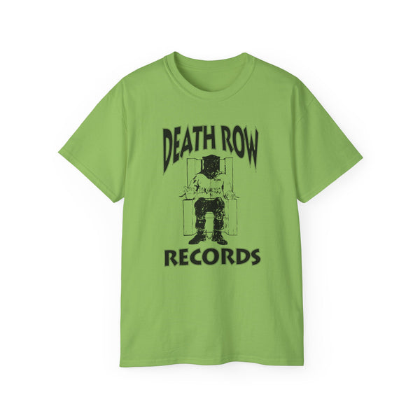 Death Row Records T Shirt Heavyweight