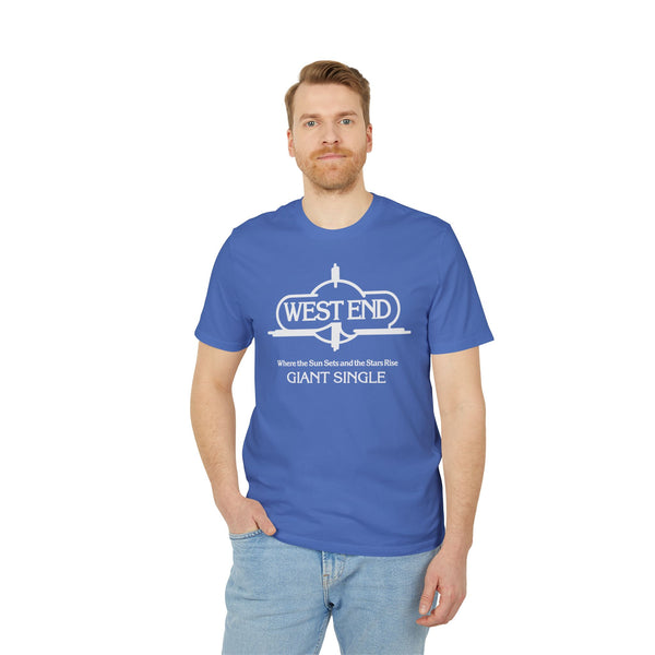 West End Records "Where The Sun Sets" T Shirt (Premium Organic)