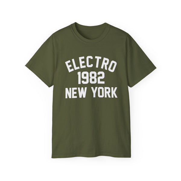 Electro 1982 New York T Shirt Heavyweight