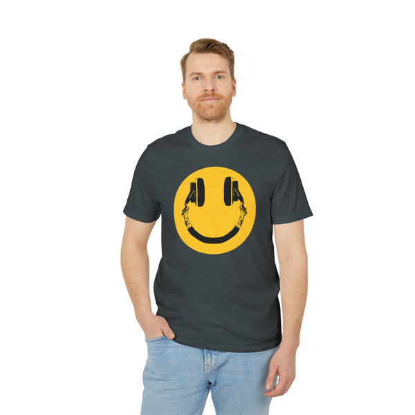 Smiley Acid House T Shirt (Premium Organic)