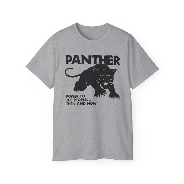 Black Panther Party T Shirt Heavyweight