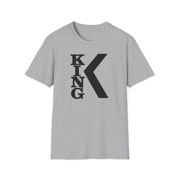 King Records K T Shirt (S) - BLACK FRIDAY - 1 UNIT LEFT ONLY - 50% OFF