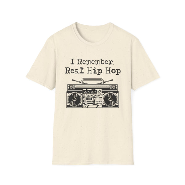 I Remember Real Hip Hop T Shirt (Lightweight) | SoulTees.co.uk