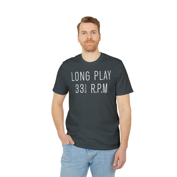 Long Play 33 1/3 RPM T Shirt (Premium Organic)