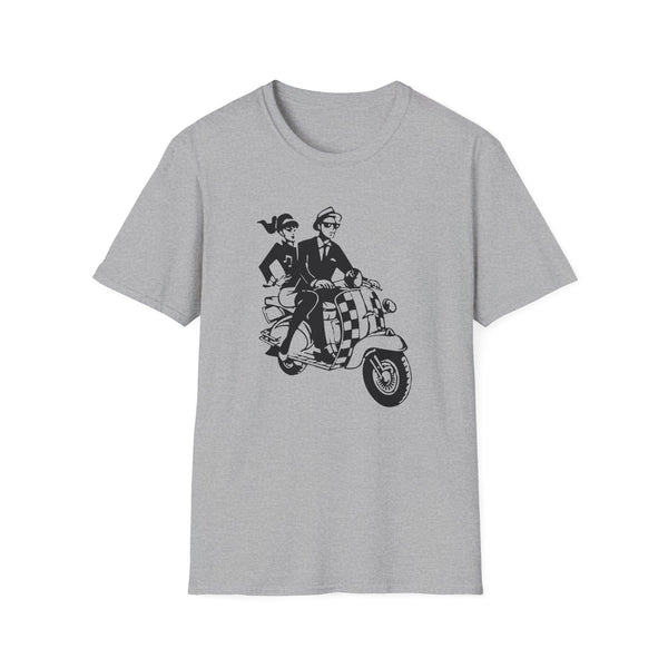 Rudeboy Scooter T Shirt Mid Weight | SoulTees.co.uk - SoulTees.co.uk
