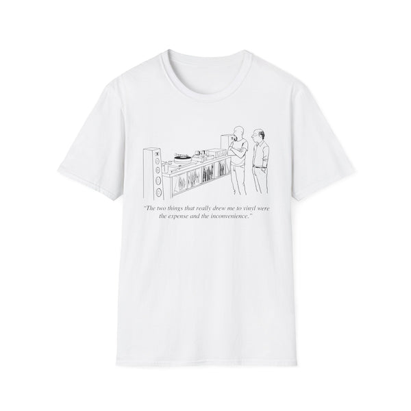 Vinyl Inconvenience T Shirt (Lightweight) | SoulTees.co.uk