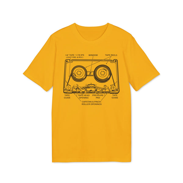 How It Works: Cassette Tape T Shirt (Premium Organic)