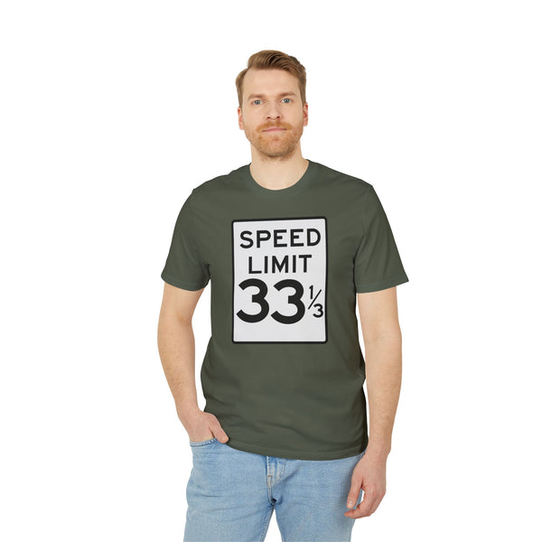 Speed Limit 33 RPM T Shirt (Premium Organic)