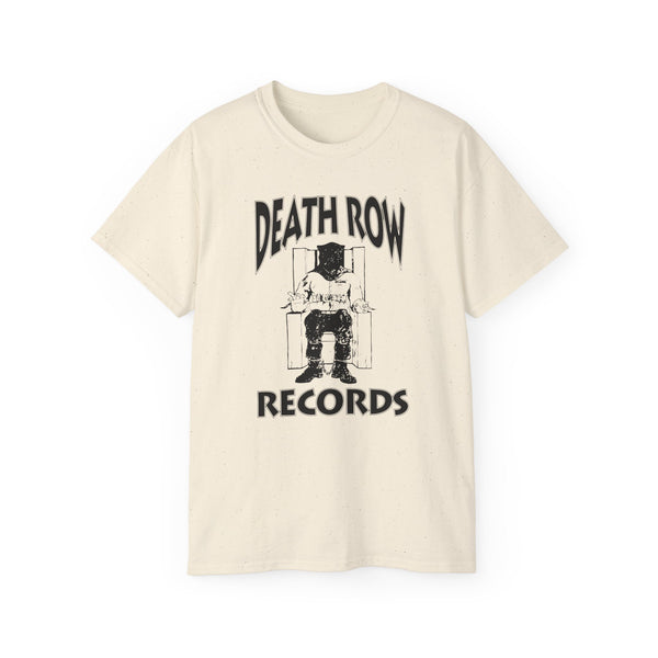 Death Row Records T Shirt Heavyweight