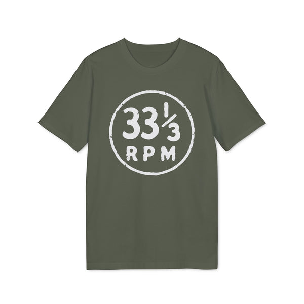 33 1/3 RPM T Shirt (Premium Organic)