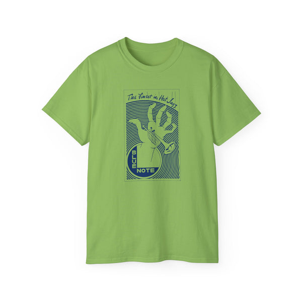 Finest In Hot Jazz Blue Not Records T Shirt (Heavyweight)