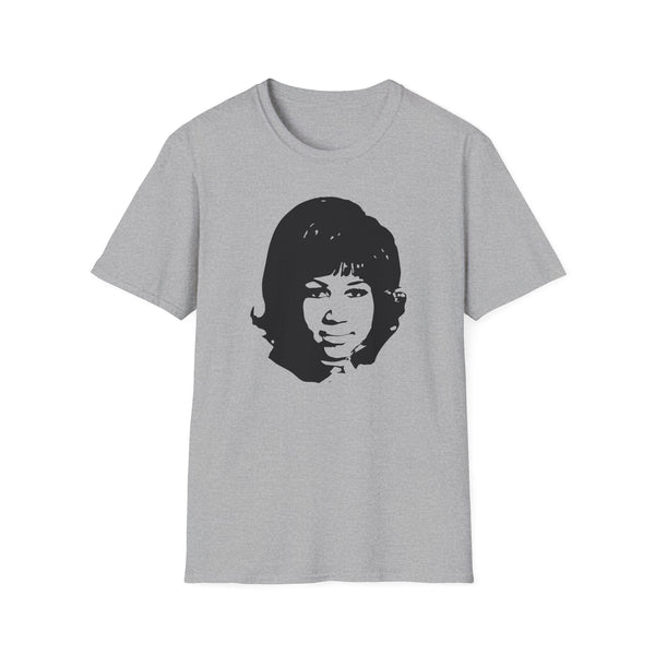 Aretha Franklin T Shirt Mid Weight | SoulTees.co.uk - SoulTees.co.uk