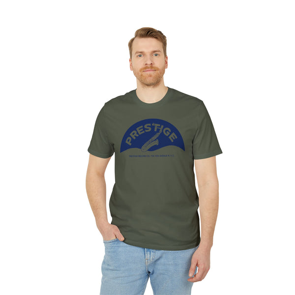 Prestige Records T Shirt (Premium Organic) Saxophone Design