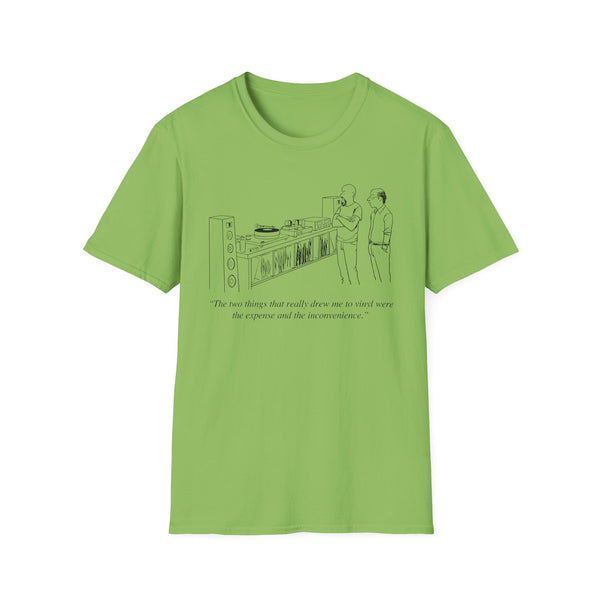 Vinyl Inconvenience T Shirt (Lightweight) | SoulTees.co.uk