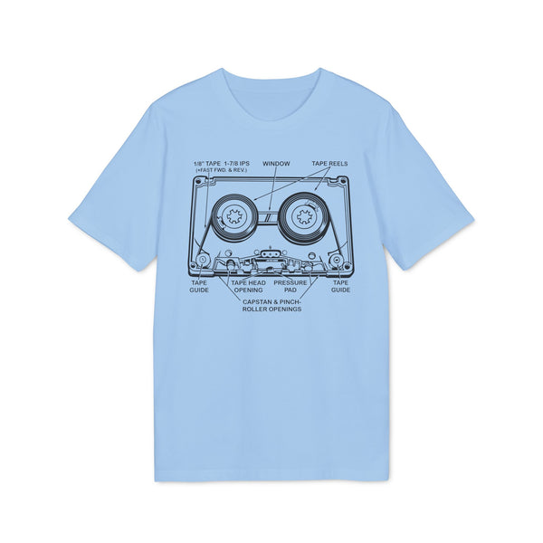 How It Works: Cassette Tape T Shirt (Premium Organic)