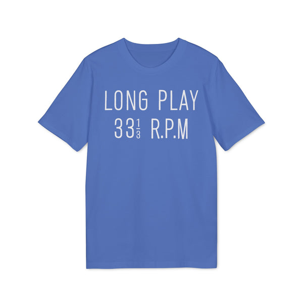 Long Play 33 1/3 RPM T Shirt (Premium Organic)