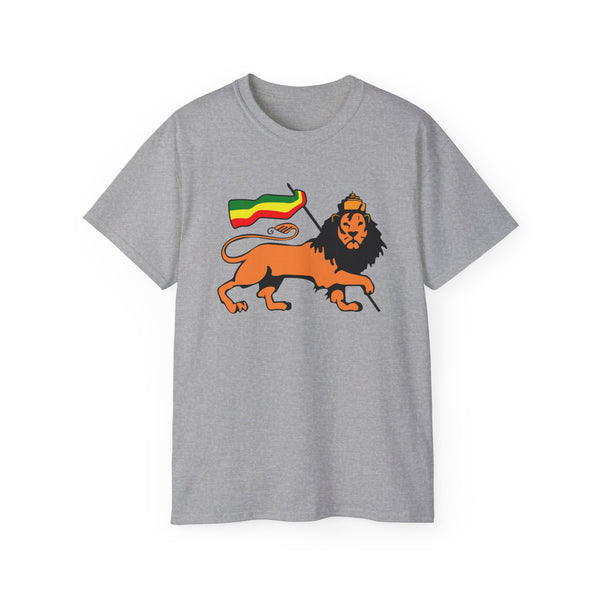 Lion Of Judah Rasta T Shirt Heavyweight