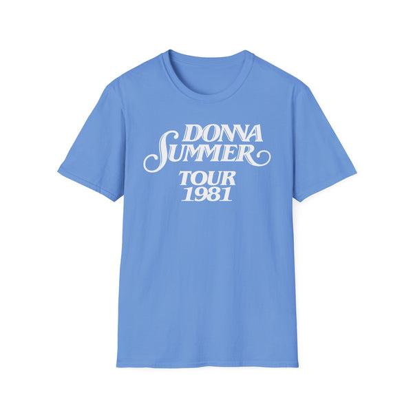 Donna Summer Tour 1981 T Shirt Mid Weight | SoulTees.co.uk - SoulTees.co.uk