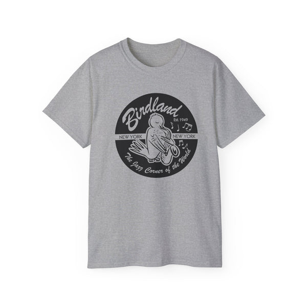 Birdland Jazz Club New York T Shirt Heavyweight