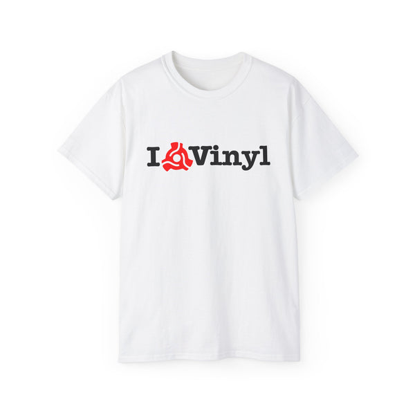 I Love Vinyl T Shirt (2XL) - BLACK FRIDAY - 1 UNIT LEFT ONLY - 40% OFF