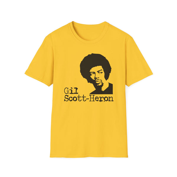 Gil Scott Heron T Shirt Mid Weight | SoulTees.co.uk - SoulTees.co.uk