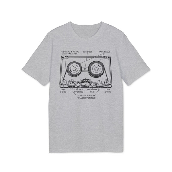 How It Works: Cassette Tape T Shirt (Premium Organic)