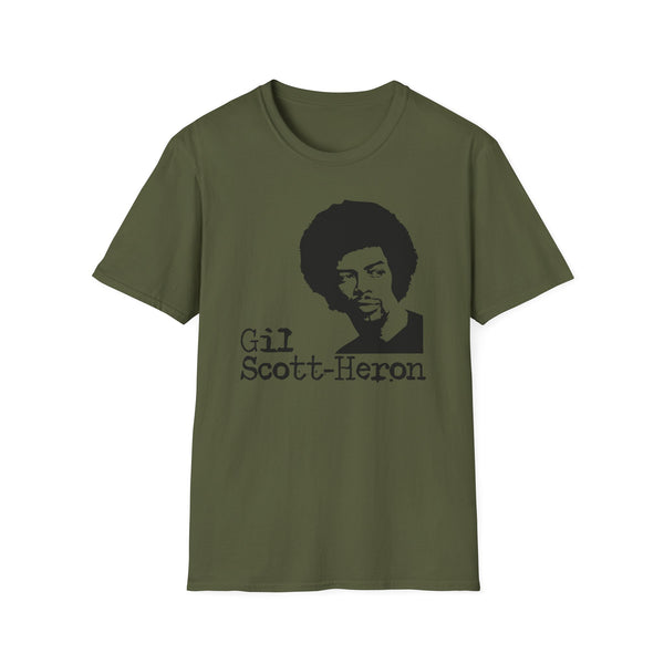 Gil Scott Heron T Shirt Mid Weight | SoulTees.co.uk - SoulTees.co.uk