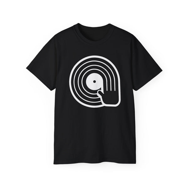 Vinyl Scratching T Shirt Heavyweight