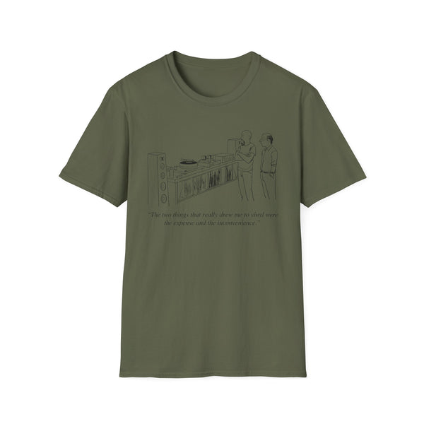 Vinyl Inconvenience T Shirt (Lightweight) | SoulTees.co.uk