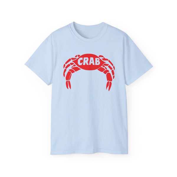 Crab Records T Shirt Heavyweight