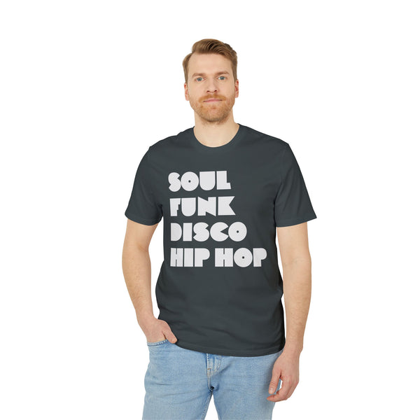 Soul Funk Disco Hip Hop T Shirt (Premium Organic)