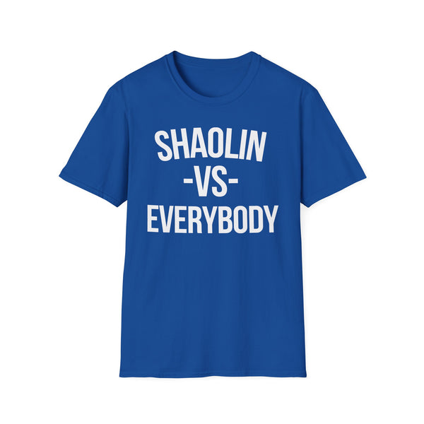 Shaolin vs Everybody T Shirt Mid Weight | SoulTees.co.uk - SoulTees.co.uk