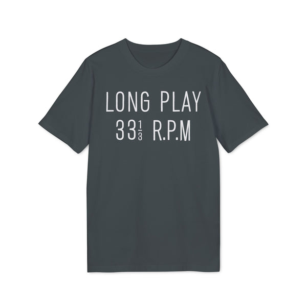 Long Play 33 1/3 RPM T Shirt (Premium Organic)