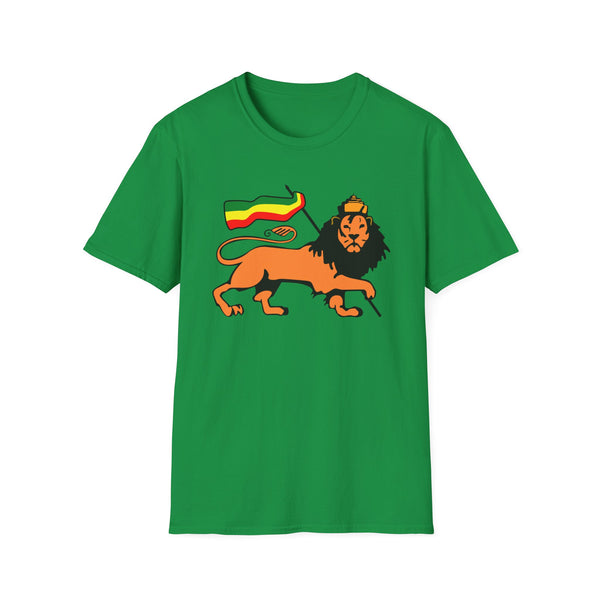 Lion Of Judah Rasta T Shirt Mid Weight | SoulTees.co.uk - SoulTees.co.uk