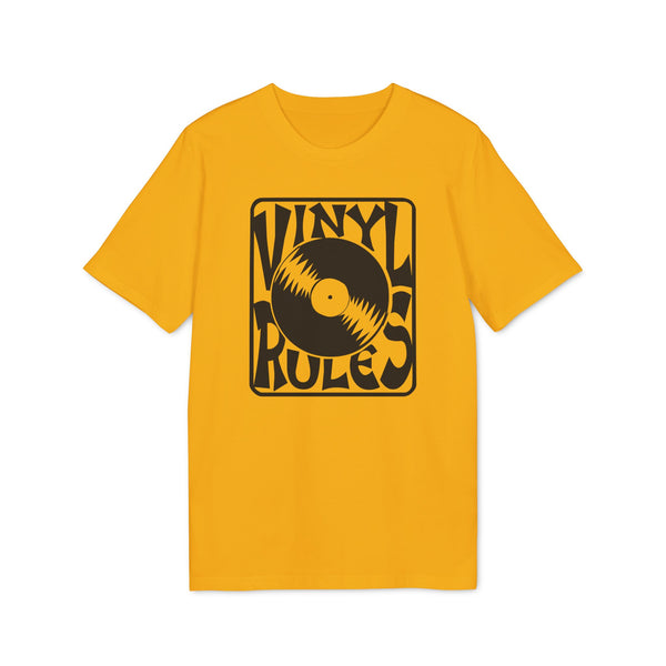 Vinyl Rules T Shirt (Premium Organic)