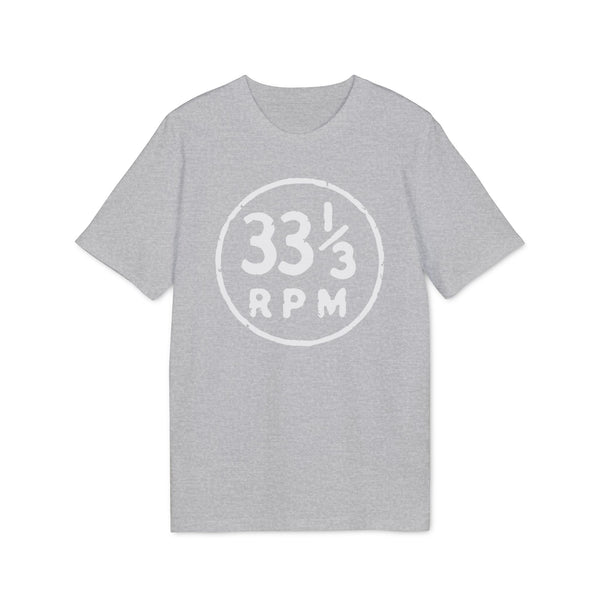 33 1/3 RPM T Shirt (Premium Organic)