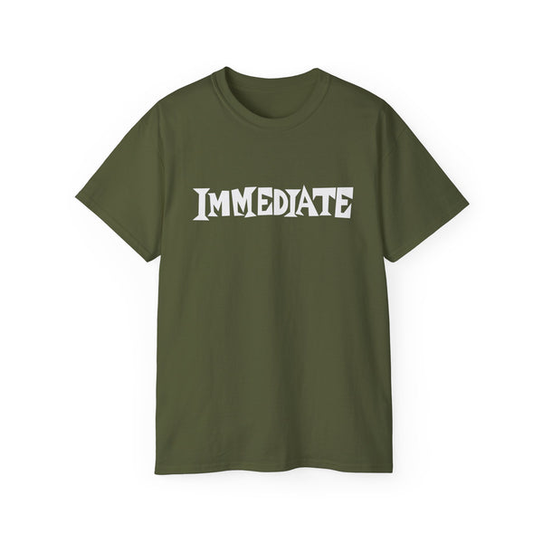 Immediate Records T Shirt Heavyweight