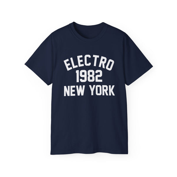 Electro 1982 New York T Shirt Heavyweight