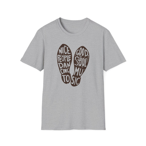 Nice People Dancing To Good Soul Music T Shirt Standard Weight | SoulTees.co.uk