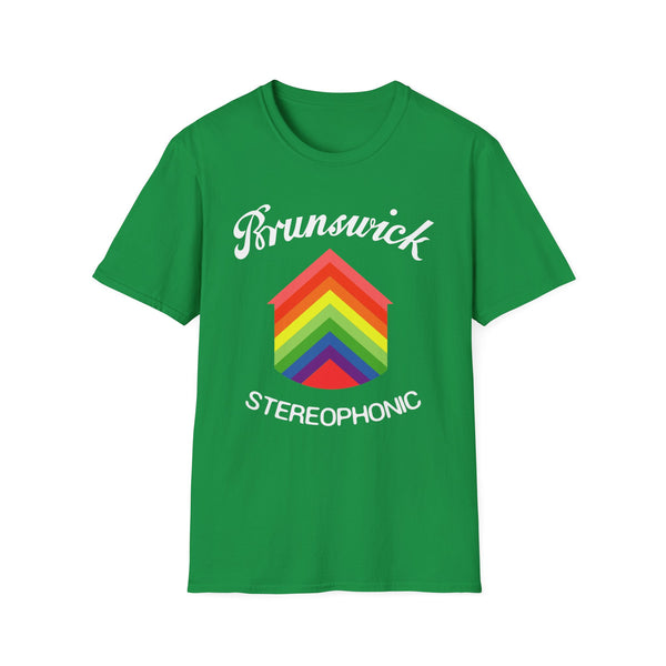 Brunswick Records Stereophonic T Shirt Mid Weight | SoulTees.co.uk - SoulTees.co.uk