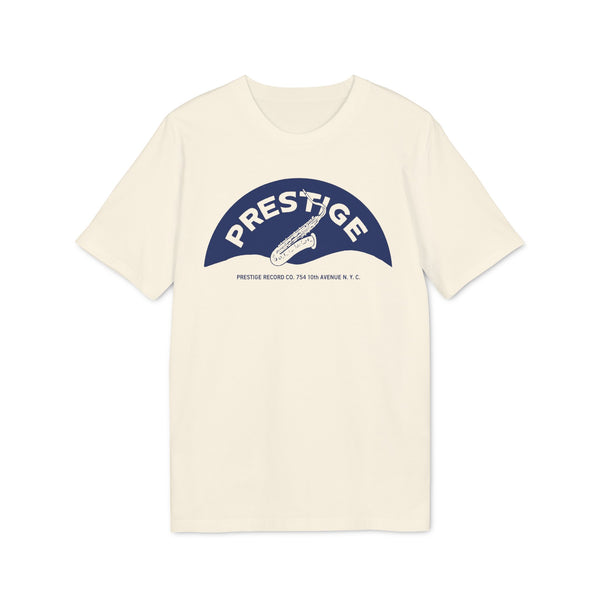 Prestige Records T Shirt (Premium Organic) Saxophone Design