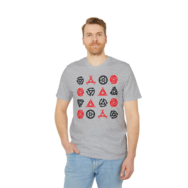 16 Record Adaptors T Shirt (Premium Organic)